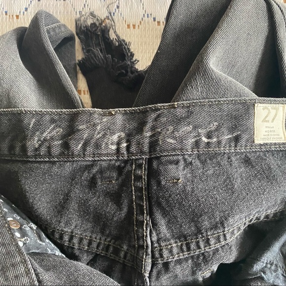 NWT We The Free • Chewed Up Midrise Straight in Rugged Black - Picture 5 of 13